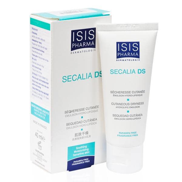 Kem dưỡng ẩm cho da khô, hỗ trợ điều trị bỏng ISIS Pharma - Secalia D.S - 40ml -[Quầy Thuốc Bảo Lâm] -[Chính Hãng]