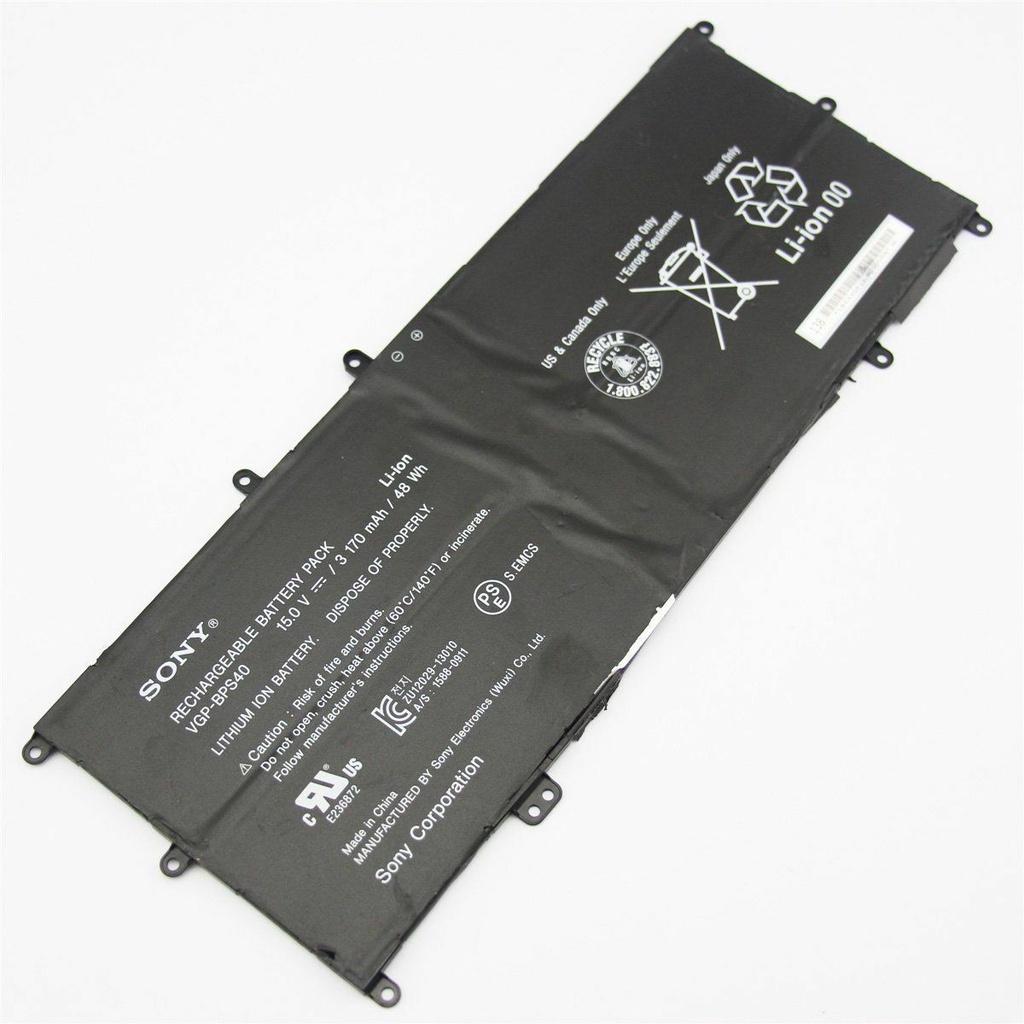 Pin Laptop Sony Vaio Flip SVF 15A SVF15N17CXB SVF15N18PXB 14A SVF14NA1UL BPS40 Battery Zin