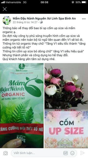 [TRỢ GIÁ HẾT NGÀY 30/9] MẦM ORGANIC LINH SPA MẪU MỚI CHÍNH HÃNG | BigBuy360 - bigbuy360.vn