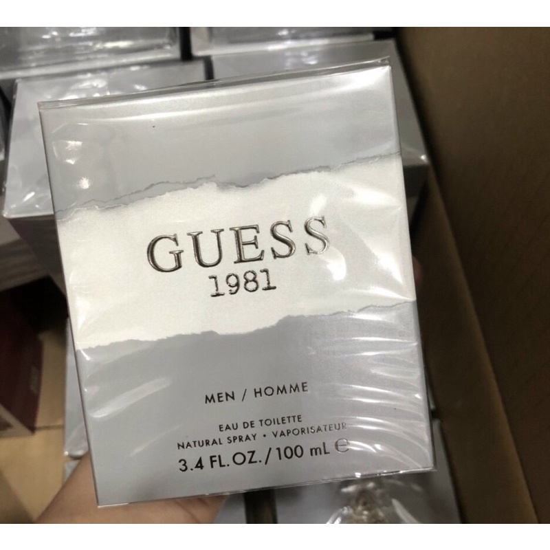 Nước hoa GUESS 1981 For Men Pour Homme EDT 100ml