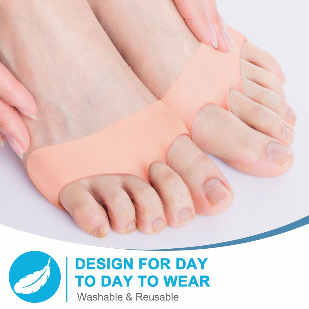 Set 2 Đệm Silicone Thoáng Khí Giảm Đau Cho Bàn Chân