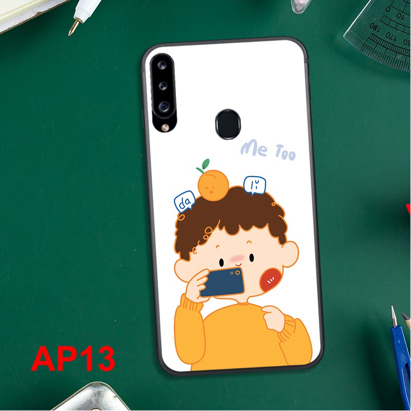 [RẺ VÔ ĐỊCH] ỐP LƯNG SAMSUNG A10S - SAMSUNG A20S IN HÌNH CÔ BÉ CẬU BÉ CÁC NHÂN VẬT CUTE ĐÁNG YÊU