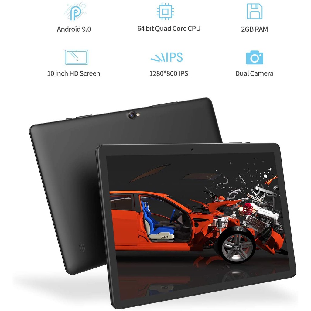 Máy tính bảng Vankyo MatrixPad Z4 32GB Android 9.0 Pie Quad-Core 10.1 inch IPS HD Display - Bảo hành 12 tháng chính hãng