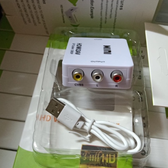 Bộ chuyển HDMI ra AV chống nhiễu hình ảnh siêu nét bảo hành 3 tháng BUNOC's