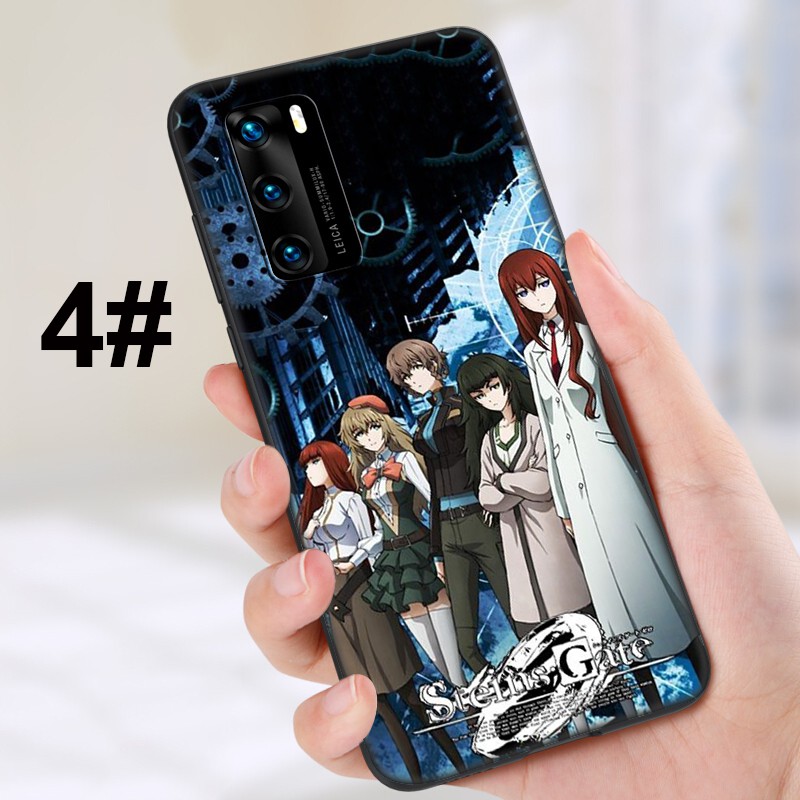 Ốp điện thoại mềm in hình anime Steins Gate 1090 cho Huawei Y6P Y6 Y9 Y7 Prime 2019 2018 2017