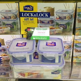Bộ hộp Lock & Lock (3 hộp)
