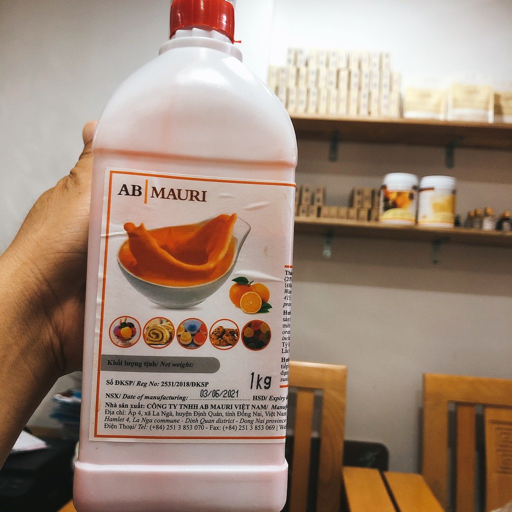 Kularome / Hỗn hợp Hương Màu / Tinh Cam Mauri 1kg