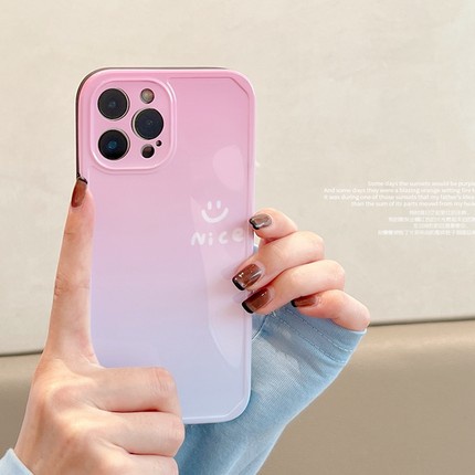 Ốp điện thoại kính cường lực silicone mềm chống trầy xước siêu dễ thương cho iphone X đến 13