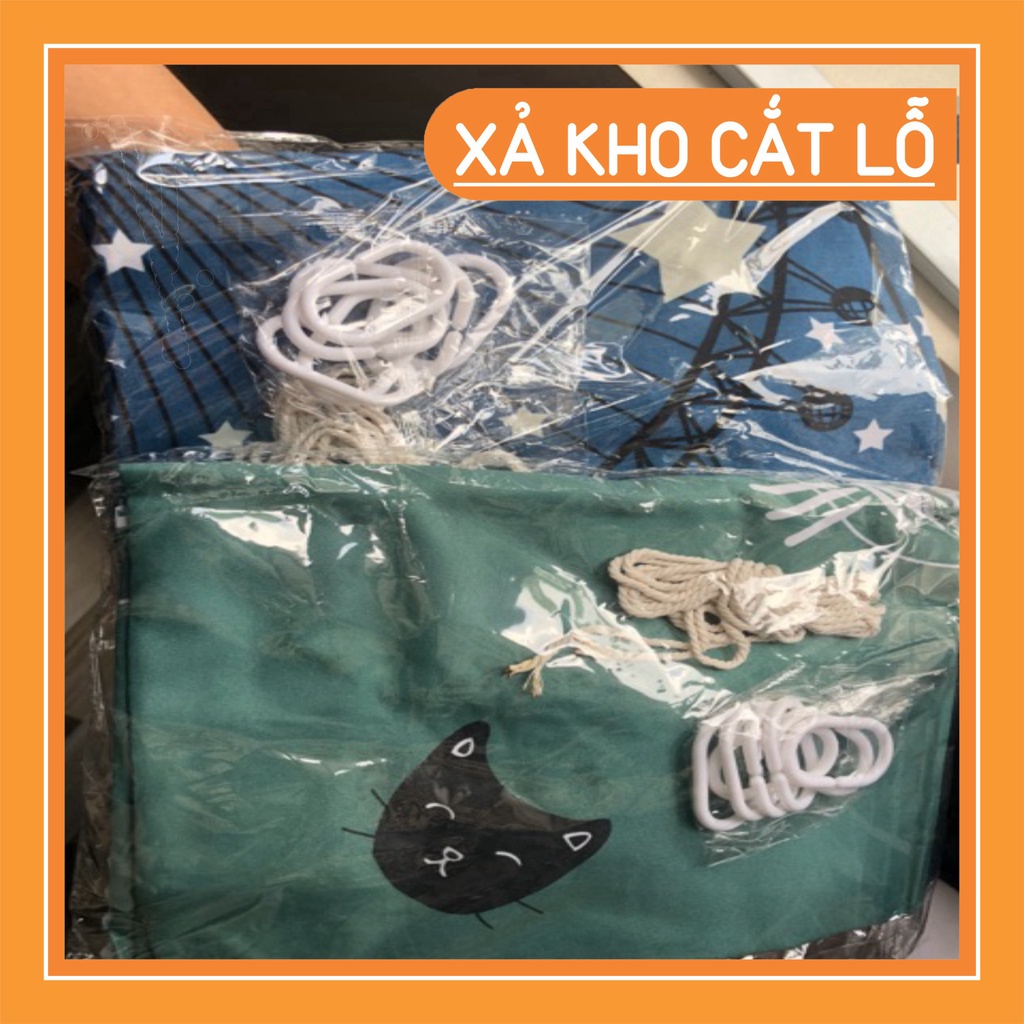 Rèm giường tầng ký túc xá tiện nghi kèm dây thừng và móc treo turbanshops