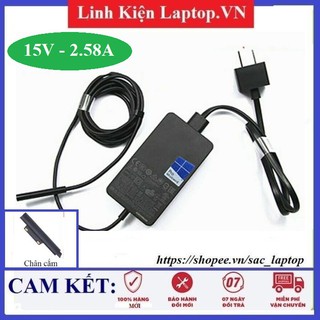 ⚡️ sạc microsoft surface 15v - 2.58a