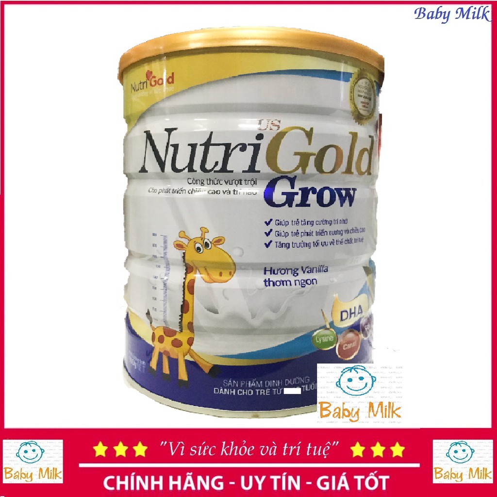 Sữa Nutrigold grow 900g