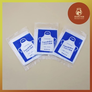 Combo 3 Cái Áo choàng cắt tóc ,tạp dề nấu ăn , pha chế , rửa bát , rửa xe , mặc 1 lần , chống thấm nước giá rẻ bất ngờ