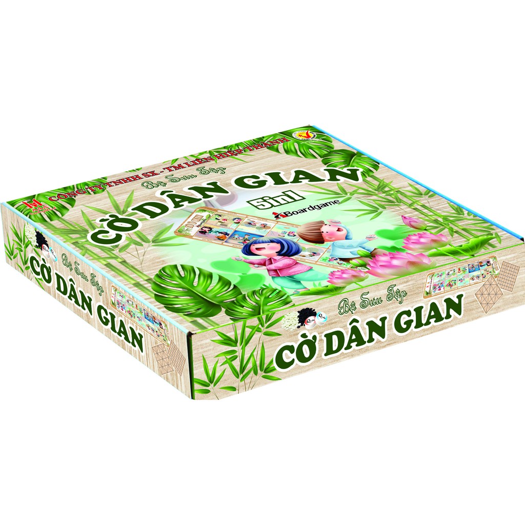 Cờ Dân Gian - Tuyển tập 5 trò chơi [Liên Hiệp Thành | Aboardgame]