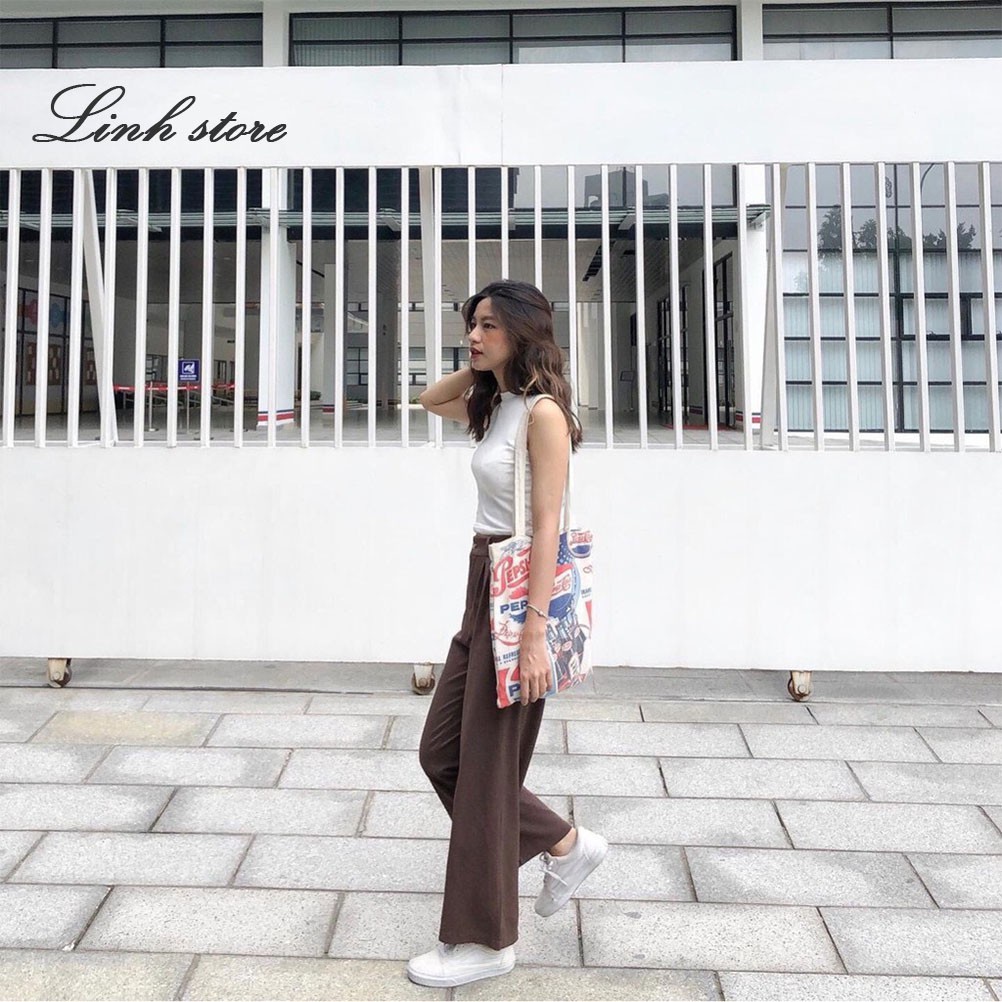 Áo croptop nữ sát nách ba lỗ thun không tay kiểu ôm body tank top vải cotton co giãn tốt