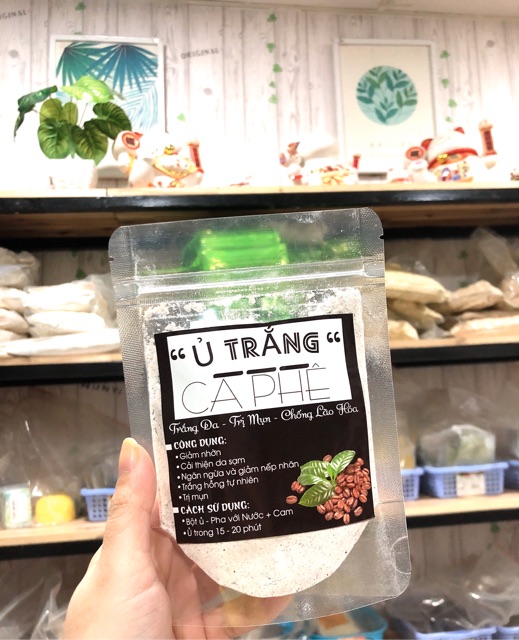 100gram Ủ Trắng Cà Phê loại 1 hàng handmade | BigBuy360 - bigbuy360.vn