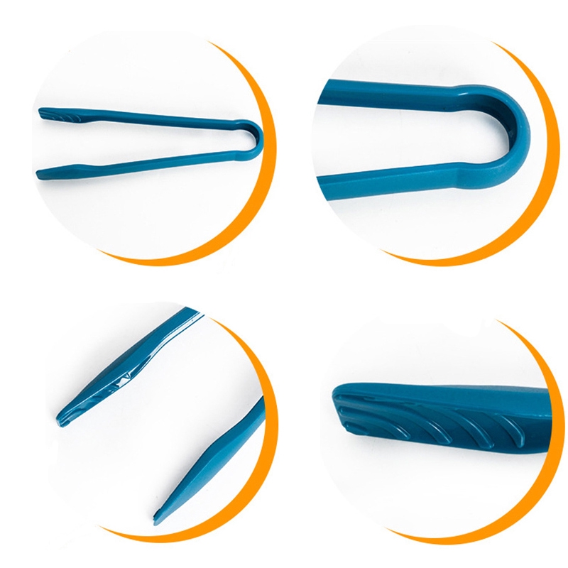 Set 3 kẹp gắp thức ăn bằng silicon 15.24 / 20.32 / 25.4 cm