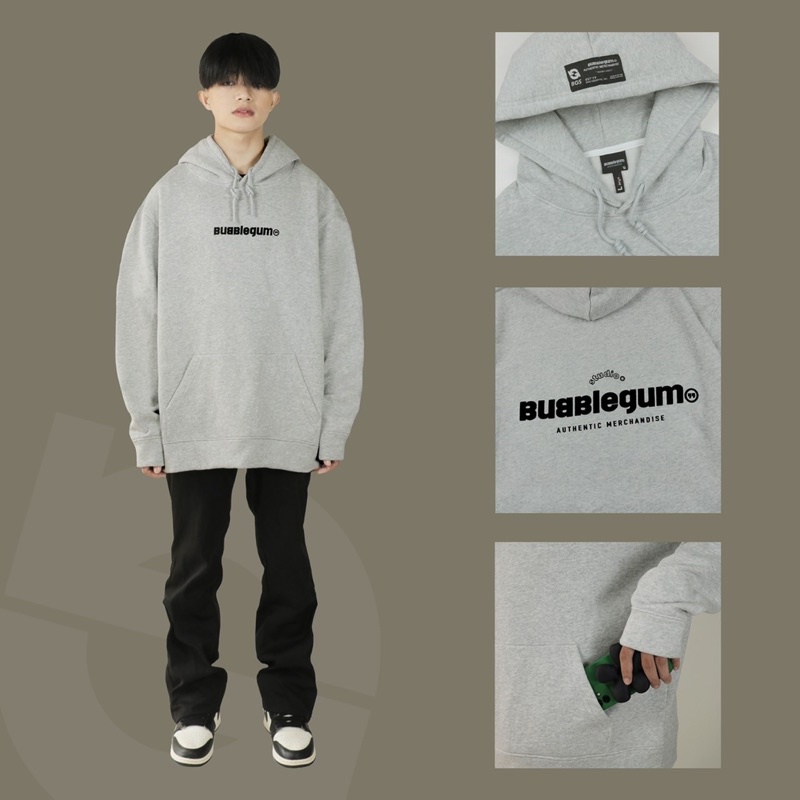 Áo Hoodie Basic / Cream - by BUBBLE GUM studio