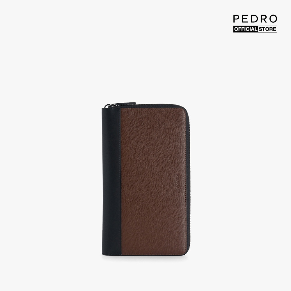 PEDRO - Ví nam chữ nhật Textured Leather Travel Organiser PM4-36500011-02