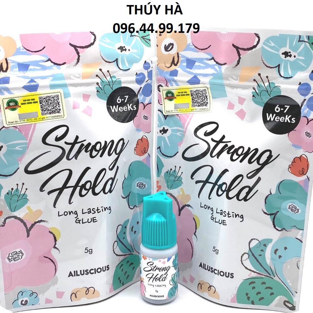 Keo nối mi strong hold 1-3s siêu bền_ít cay dụng cụ nối mi_THÚY HÀ