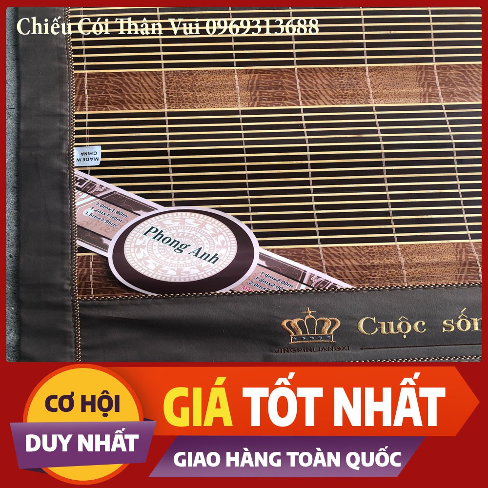 Chiếu Trúc Hạnh Phúc ❤️FREESHIP❤️ Hàng Cao Cấp Bóng Mịn