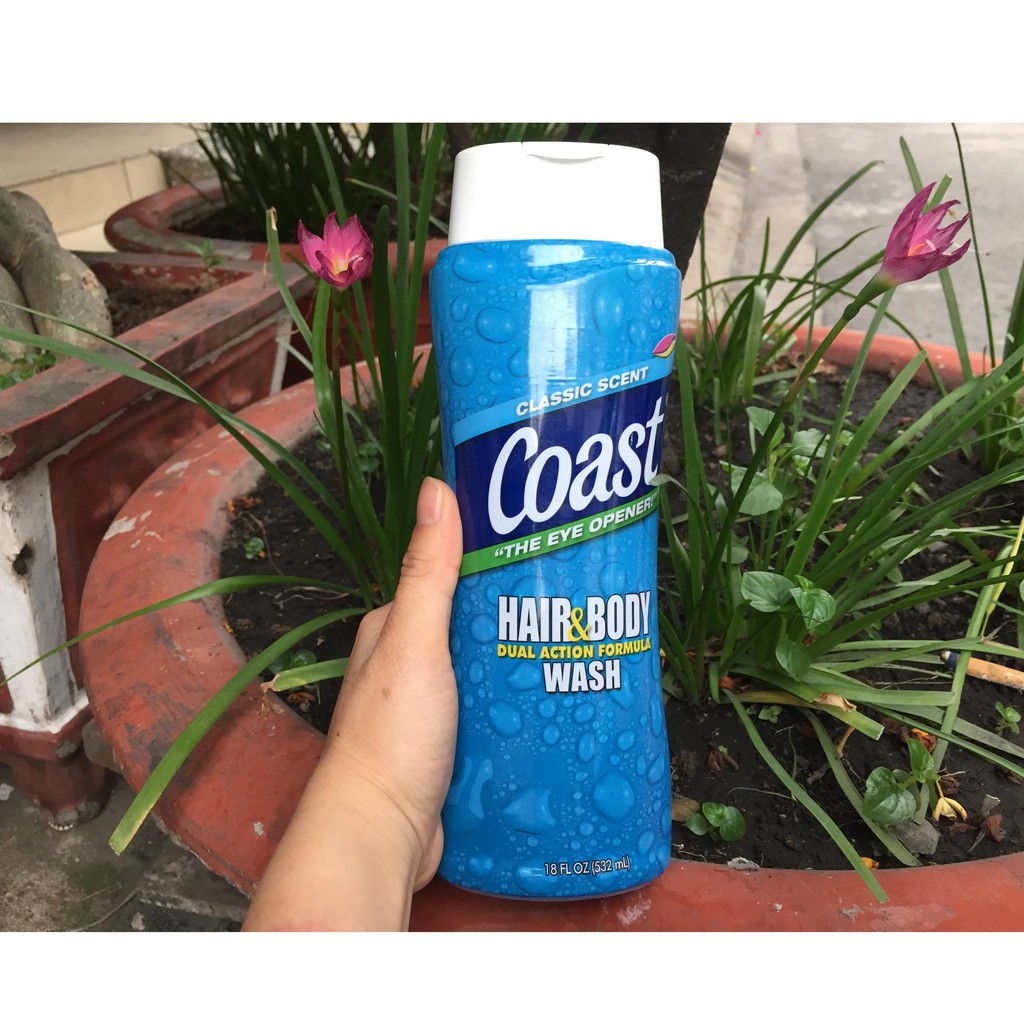 Sữa tắm gội COAST Mỹ 532 ml - dành cho Nam