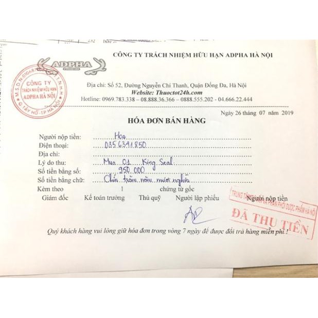 King Seal BNC - Bản lĩnh phái mạnh