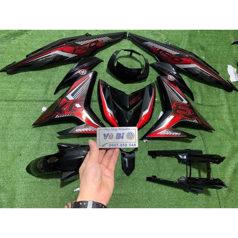 tem rơi kendy đỏ đen exciter 150