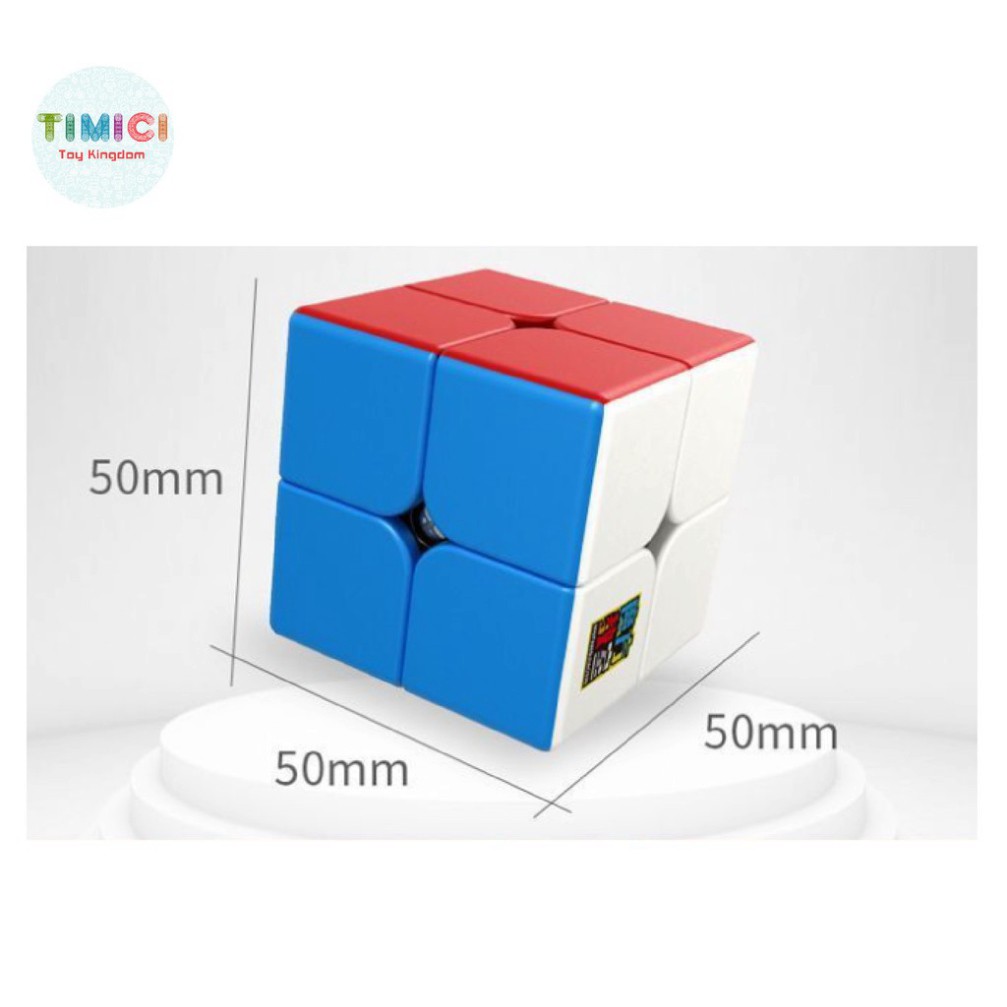 ( MUA 1 - TẶNG 1 ) [RB002] Rubik 2x2 Stickerless MoYu MeiLong MFJS Rubik 2 Tầng Phát Triển Trí Thông Minh Cho Bé  - TẶNG