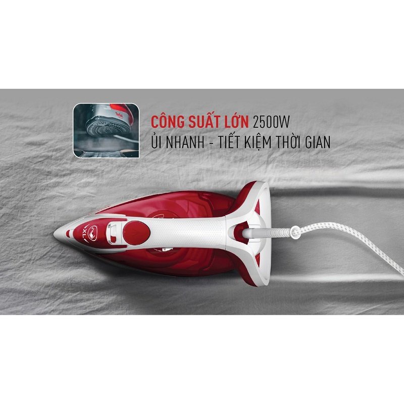 Bàn Ủi Hơi Nước Tefal FV5717E0-2500W- Gian Hàng Chính Hãng - BH 2 năm