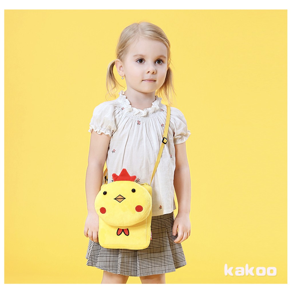 Túi đeo chéo thời trang Crossbody cho bé trai bé gái unisex siêu cute chất nỉ mềm mại dáng đẹp