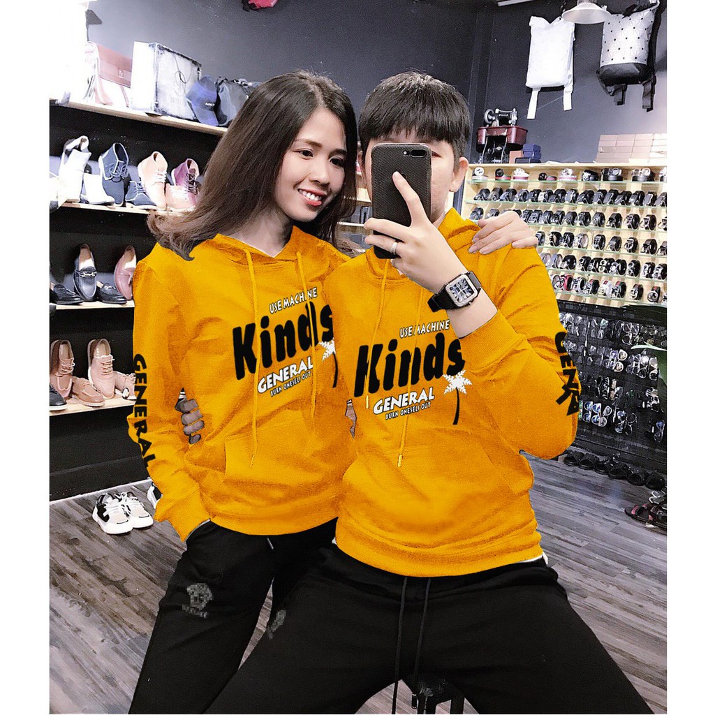 Áo Khoác Cặp Nam Nữ Thời Trang Hàn Quốc In Chữ Kèm Mũ Dây Rút TCK28083 Nhiều Màu