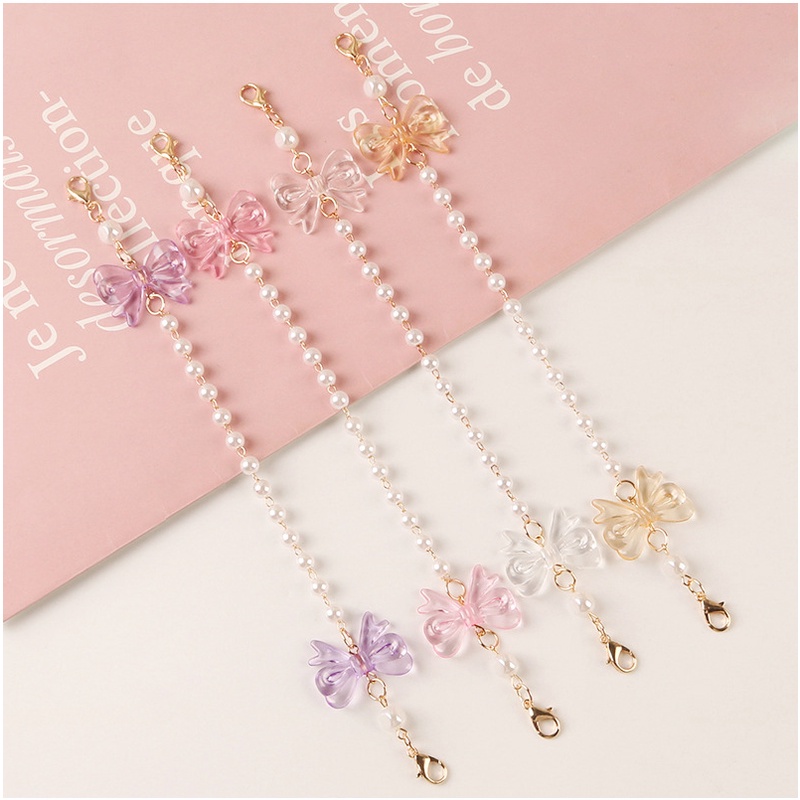 Dây Nối Dài Mặt Nạ Pha Lê Thủy Tinh Bướm Mới Mở Rộng Dây Đeo Chuỗi Hạt / Dây Mở Rộng