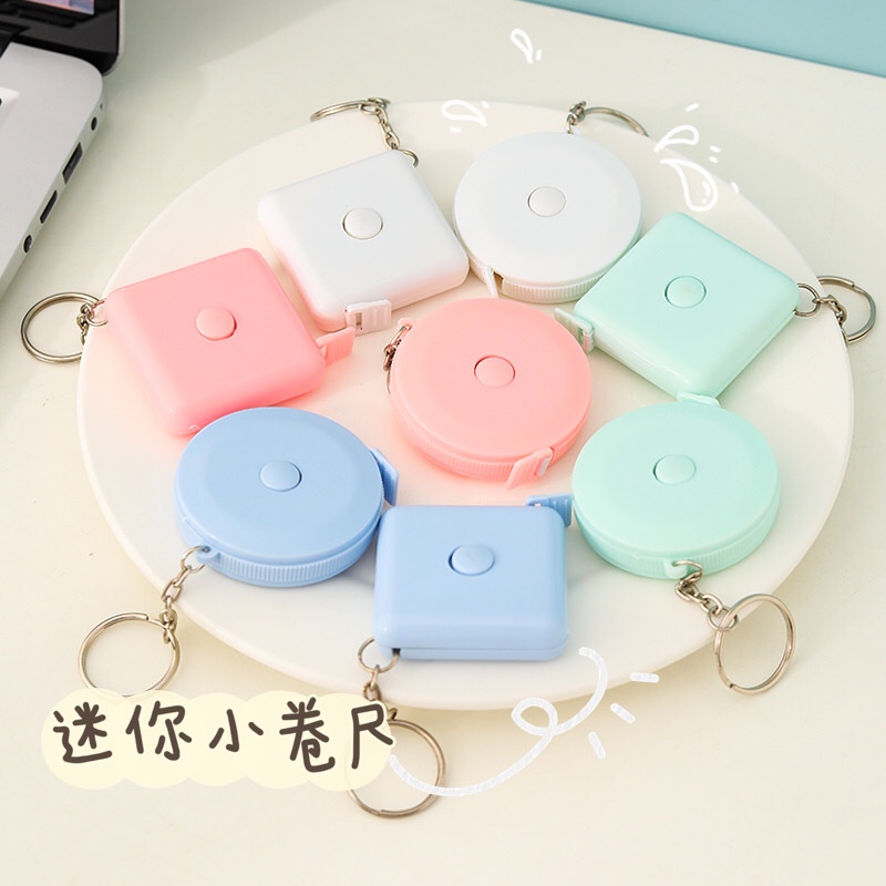 Thước Dây Cuộn Mini Rút Tự Động 8 Loại  Dài 1.5m Tiện Lợi, Dễ Sử Dụng