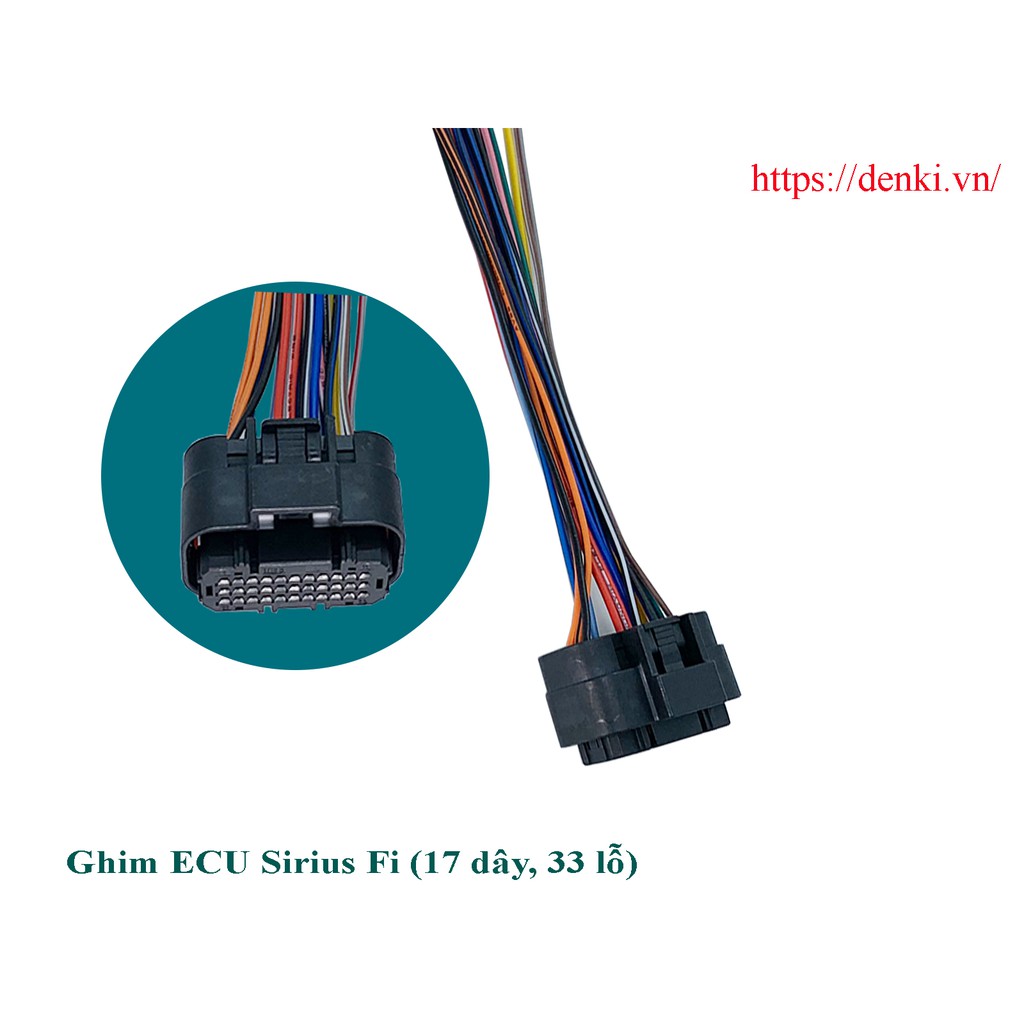 Dây Ghim Ecu dùng cho các dòng xe Yamaha hiệu DENKI