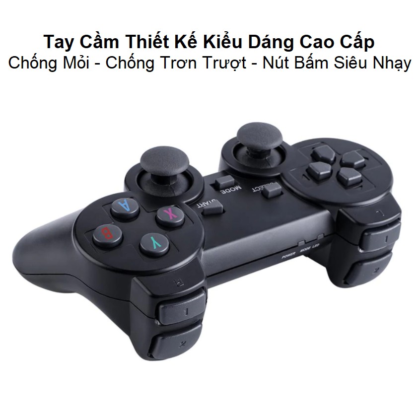 Máy Chơi Game 4K HDMI - Game Arcade - Game Retro - Game Casual - Tự Chép Game Qua Thẻ Nhớ - Có sẵn 3500 Game Hot 2021