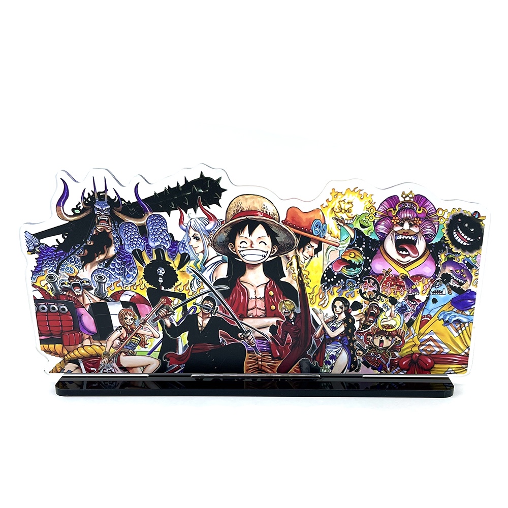 Giá Đỡ Trưng Bày Mô Hình Nhân Vật anime One Piece chapter Wano Country Luffy Kaidou Big Mon Law Kid Zoro Sanji