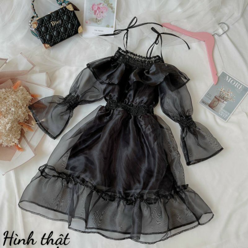 Đầm công chúa voan tơ