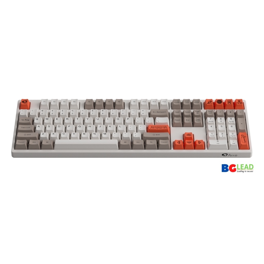 [Chính hãng] Bàn phím cơ AKKO 3108|3087 v2 Steam Engine Keycap Việt Nam| Foam tiêu âm chống ồn (Blue|Orange|Pink V2)