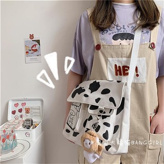 Túi tote bò sữa