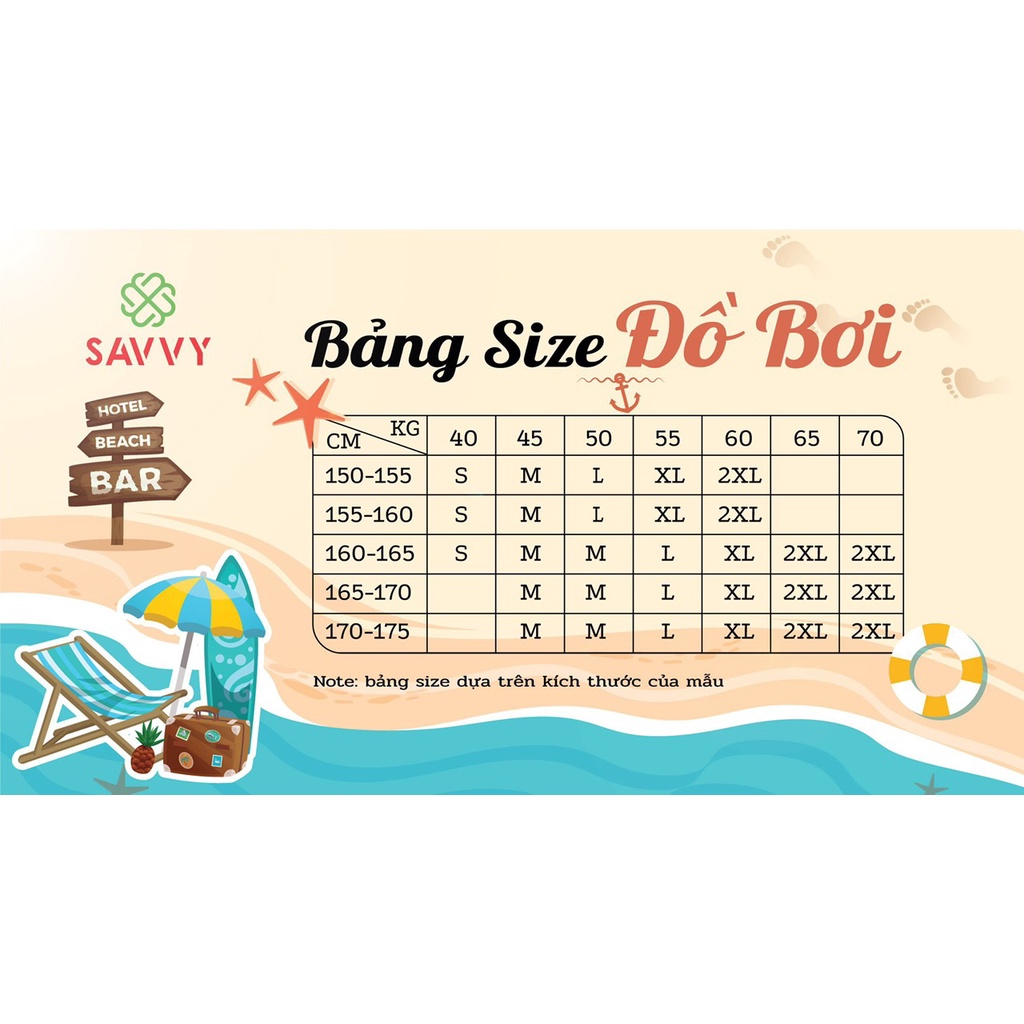 (Có Sẵn) Váy Bơi Đầm Đi Biển, Monokini Che Bụng Nữ Cao Cấp SAVVY Shop