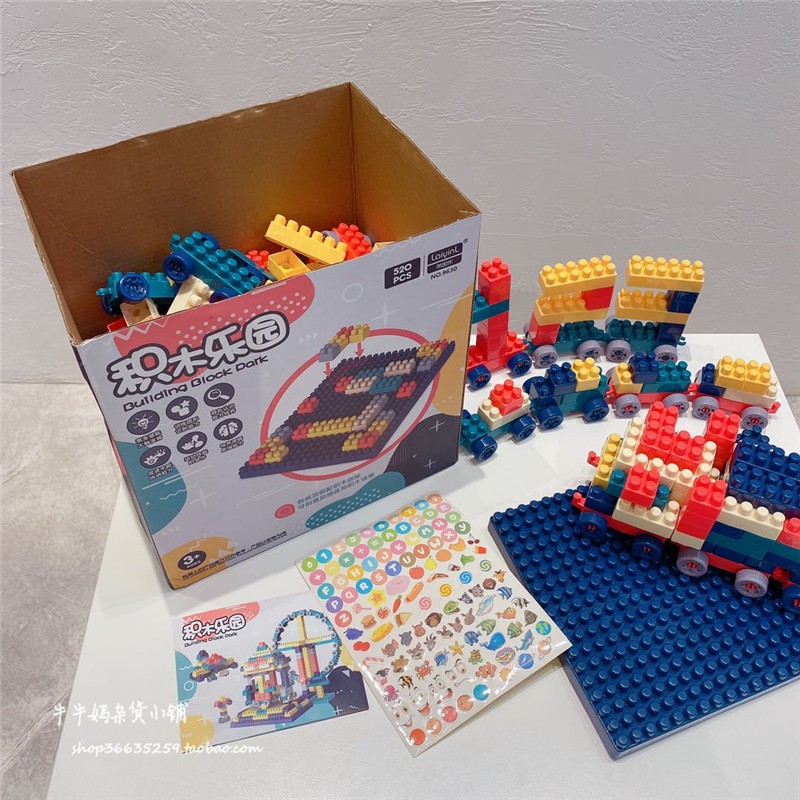 Bộ lắp ghép, xếp hình LEGO 520 chi tiết cho bé thỏa sức sáng tạo