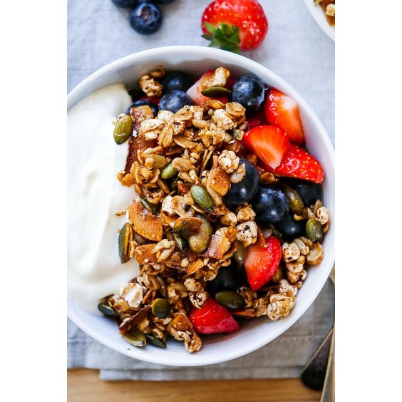 Granola siêu hạt ăn kiêng ngũ cốc giảm cân dinh dưỡng không đường Hàng loại Vip ăn là ưng - Ăn Vặt Cậu Ba Sài Gòn