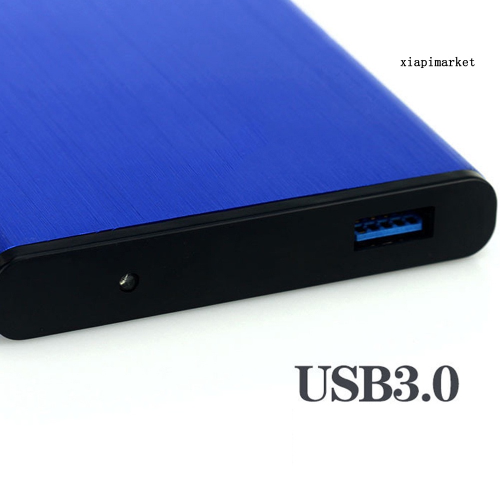 MAT_Portable USB 3.0 5Gbps 2.5inch SATA HDD Mobile Hard Disk Drive Case Box for PC