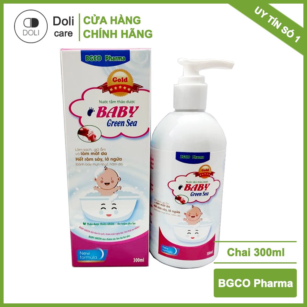 Sữa Tắm Gội Thảo Dược Cho Trẻ Sơ Sinh Và Cả Gia Đình Baby Green Sea