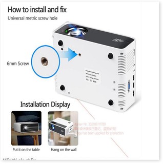 Máy chiếu phim mini độ sáng tốt AUN cao cấp