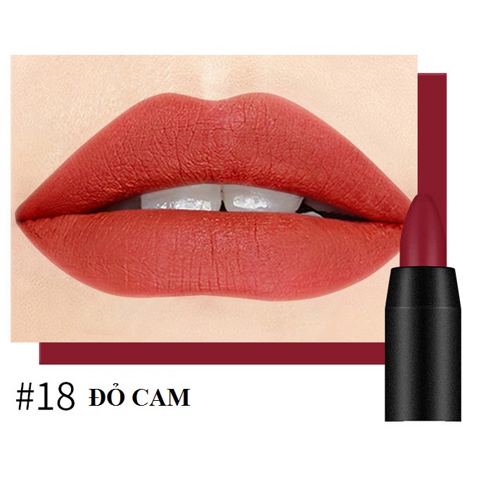 Son sáp bút chì Flowing Golden Kiss Matte Soft Lipstick siêu lì và mịn môi PI3016 | BigBuy360 - bigbuy360.vn