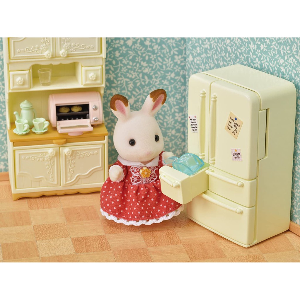 Sylvanian Families Bộ Tủ Lạnh 5 Cửa Refrigerator Set