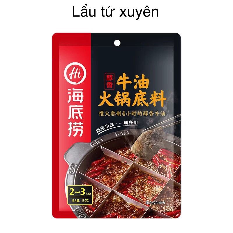 nước lẩu tứ xuyên hadilao