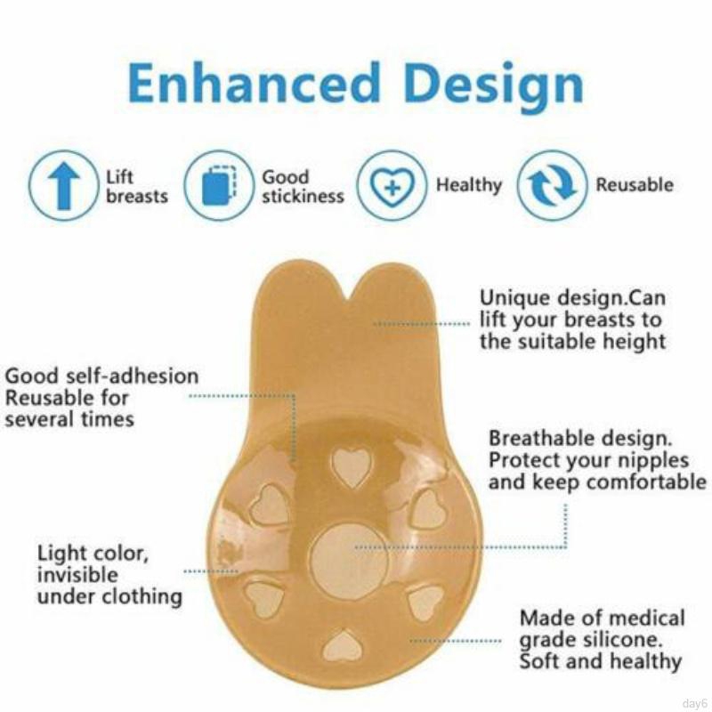 Miếng dán nâng ngực hình thỏ xinh xắn