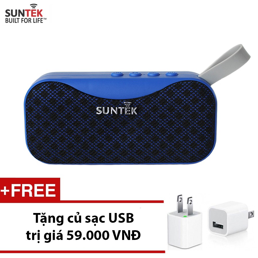 [Mã ELHACE giảm 4% đơn 300K] Loa Bluetooth SUNTEK BS-115 Xanh Dương